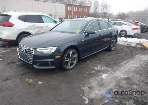2018 Audi A4 2.0T Premium z USA, uszkodzony, nr VIN WAUENAF43JN008005